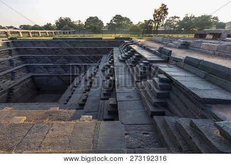 Ancient Civilization In Hampi.