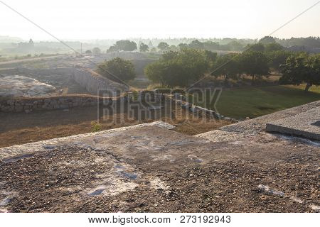 Ancient Civilization In Hampi.