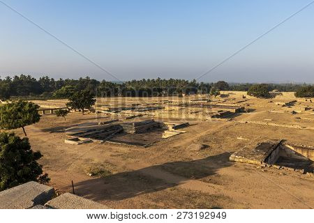 Ancient Civilization In Hampi.