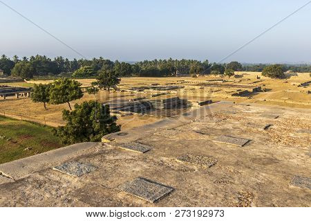 Ancient Civilization In Hampi.