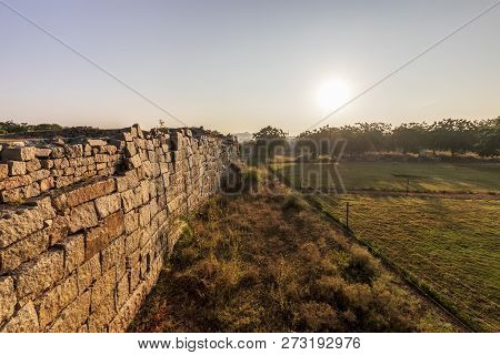 Ancient Civilization In Hampi.