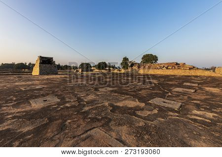 Ancient Civilization In Hampi.