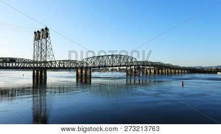 A View Of The Bridge Vancouver, Washington To Portland, Oregon
