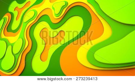 Funny Yellow And Orange Plastic Blobs