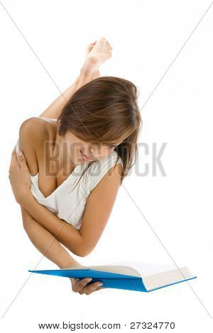 Giovane bella studentessa