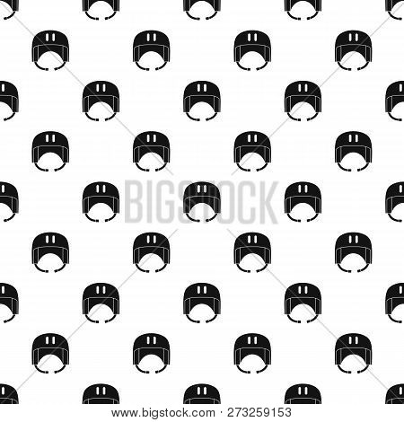 Canoe Helmet Pattern Seamless Vector Repeat Geometric For Any Web Design