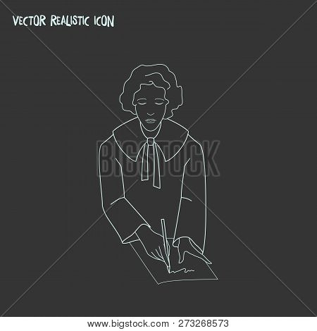 Judgment Icon Line Element. Vector Illustration Of Judgment Icon Line Isolated On Clean Background F