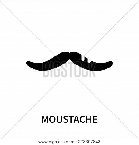 Moustache Icon Isolated On White Background. Moustache Icon Simple Sign. Moustache Icon Trendy And M