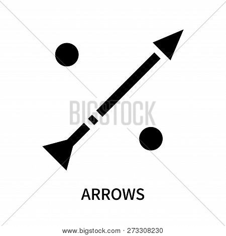 Arrows Icon Isolated On White Background. Arrows Icon Simple Sign. Arrows Icon Trendy And Modern Sym