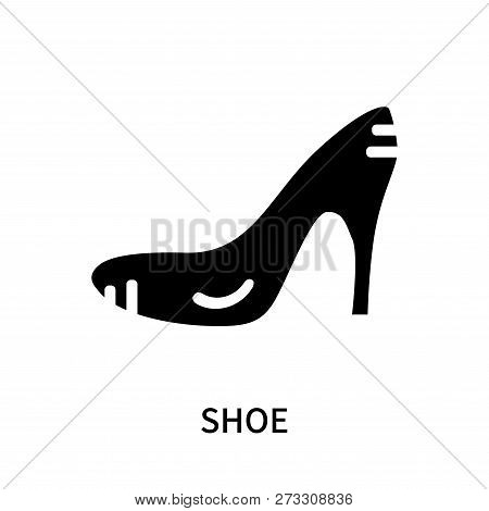 Shoe Icon Isolated On White Background. Shoe Icon Simple Sign. Shoe Icon Trendy And Modern Symbol Fo