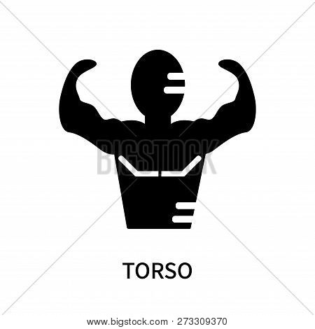 Torso Icon Isolated On White Background. Torso Icon Simple Sign. Torso Icon Trendy And Modern Symbol
