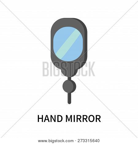 Hand Mirror Icon Isolated On White Background. Hand Mirror Icon Simple Sign. Hand Mirror Icon Trendy