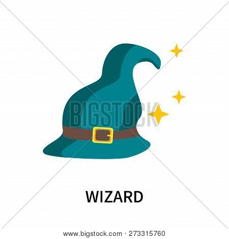 Wizard Icon Isolated On White Background. Wizard Icon Simple Sign. Wizard Icon Trendy And Modern Sym