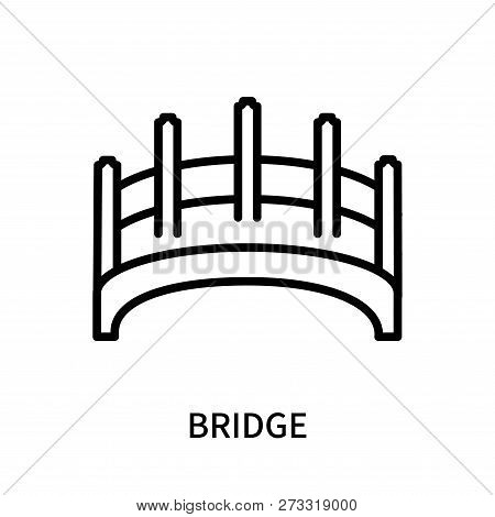 Bridge Icon Isolated On White Background. Bridge Icon Simple Sign. Bridge Icon Trendy And Modern Sym