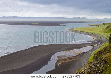 Hvitserkur Sea Stack, Iceland. Black Sand Beach. North Iceland Landmark