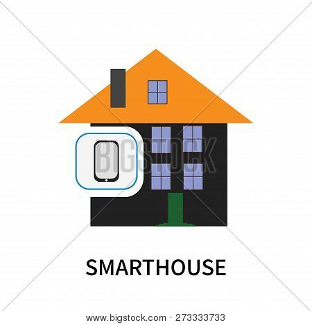 Smarthouse Icon Isolated On White Background. Smarthouse Icon Simple Sign. Smarthouse Icon Trendy An