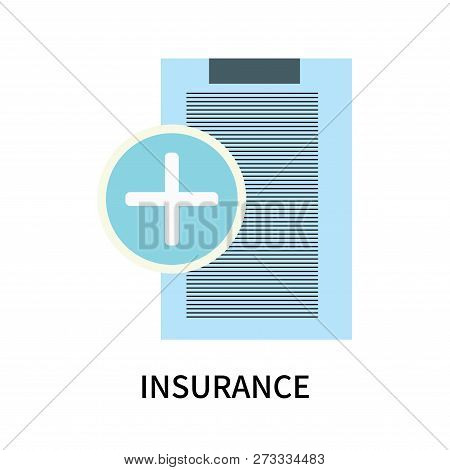 Insurance Icon Isolated On White Background. Insurance Icon Simple Sign. Insurance Icon Trendy And M