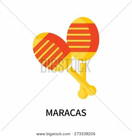 Maracas Icon Isolated On White Background. Maracas Icon Simple Sign. Maracas Icon Trendy And Modern 
