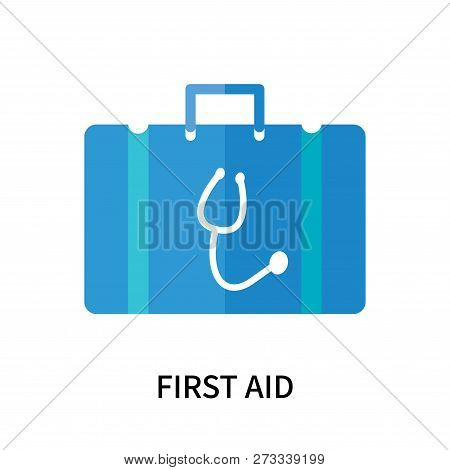 First Aid Icon Isolated On White Background. First Aid Icon Simple Sign. First Aid Icon Trendy And M