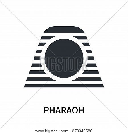 Pharaoh Icon Isolated On White Background. Pharaoh Icon Simple Sign. Pharaoh Icon Trendy And Modern 