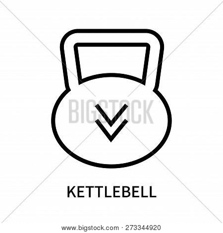 Kettlebell Icon Isolated On White Background. Kettlebell Icon Simple Sign. Kettlebell Icon Trendy An