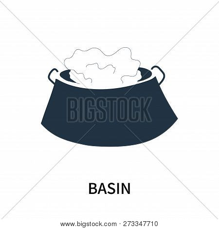 Basin Icon Isolated On White Background. Basin Icon Simple Sign. Basin Icon Trendy And Modern Symbol