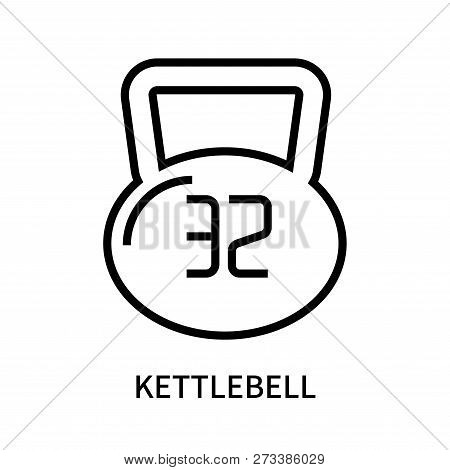 Kettlebell Icon Isolated On White Background. Kettlebell Icon Simple Sign. Kettlebell Icon Trendy An