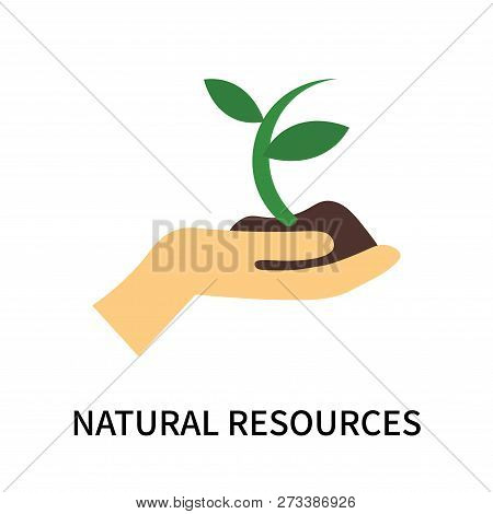Natural Resources Icon Isolated On White Background. Natural Resources Icon Simple Sign. Natural Res