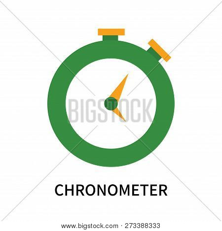 Chronometer Icon Isolated On White Background. Chronometer Icon Simple Sign. Chronometer Icon Trendy