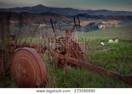 Casale Marittimo, Pisa, Tuscany - Landscape, Hills Of Val Di Cecina, Italy