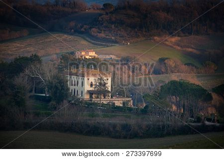 Casale Marittimo, Pisa, Tuscany - Landscape, Hills Of Val Di Cecina, Italy