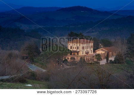 Casale Marittimo, Pisa, Tuscany - Landscape, Hills Of Val Di Cecina, Italy