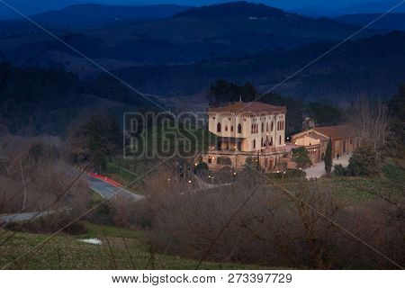 Casale Marittimo, Pisa, Tuscany - Landscape, Hills Of Val Di Cecina, Italy