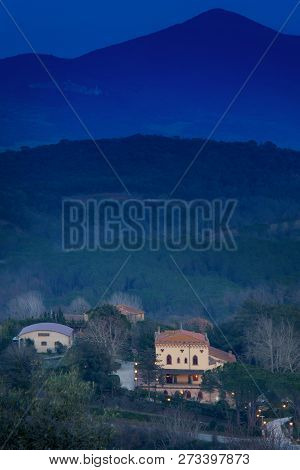 Casale Marittimo, Pisa, Tuscany - Landscape, Hills Of Val Di Cecina, Italy