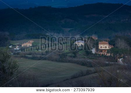 Casale Marittimo, Pisa, Tuscany - Landscape, Hills Of Val Di Cecina, Italy