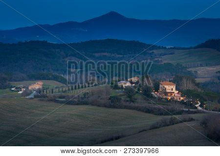 Casale Marittimo, Pisa, Tuscany - Landscape, Hills Of Val Di Cecina, Italy