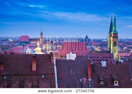 NÃ¼rnberg skyline