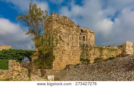 The Crusader Castle Byblos Jbeil Lebanon