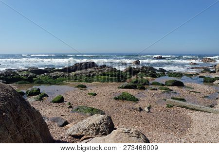 Lovely Beach Of Sao Felix Near Porto