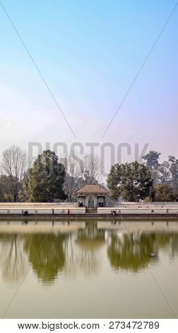 Siddha Pokhari Or Pond In Bhaktapur, Nepal