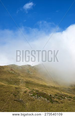 Peaks in Oza Valley, Pyrenees, Spain.