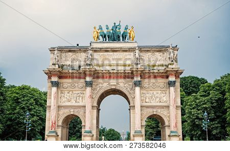 Triumphal Arch Arc De Triomphe Du Carrousel