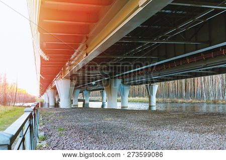 Support Of The Overpass Of The Western High-speed Diameter - Automobile Highway