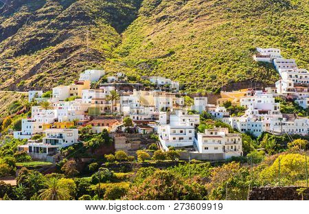 Beautiful View Igueste De San Andres Small Village On Tenerife Canary Islands, Spain