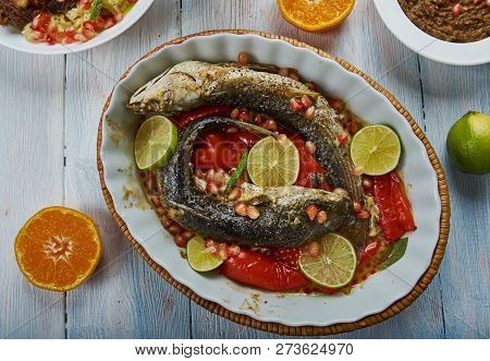 Levant Baked Grey Mullet