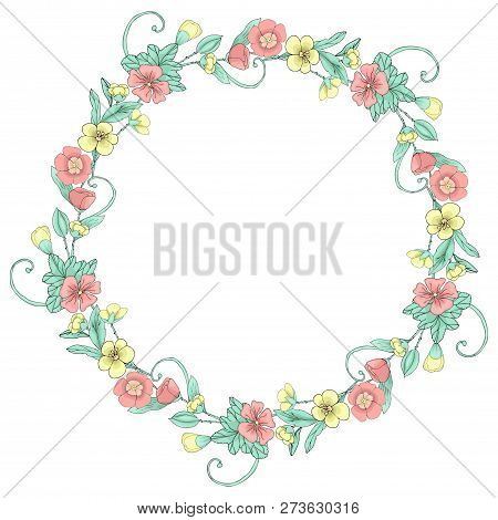 Template For Invitation, Banner Or Greeting Card.
