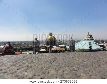 Basilica Our-lady-of-guadalupe - Mexico. The Basilica Our-lady-of-guadalupe Is A Catholic Basilica D
