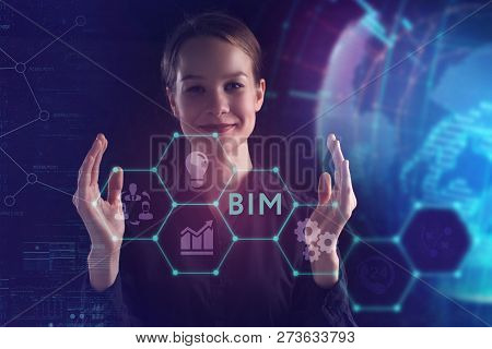 The Concept Of Business, Technology, The Internet And The Network. A Young Entrepreneur Working On A