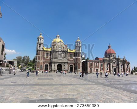 The Basilica Our-lady-of-guadalupe Is A Catholic Basilica Devoted To The Basilica Of Guadalupe, Loca