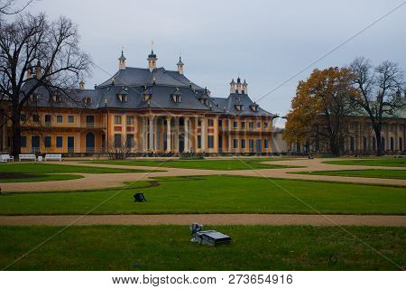 Pillnitz Palace In Dresden In Germany In Europe